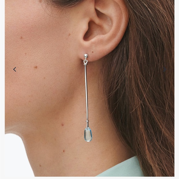 Georg Jensen VIVIANNA TORUN Long Earrings - Picture 2 of 3